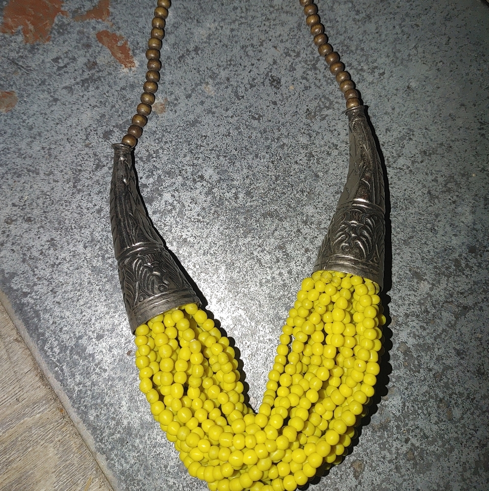 Tibetan beaded necklace